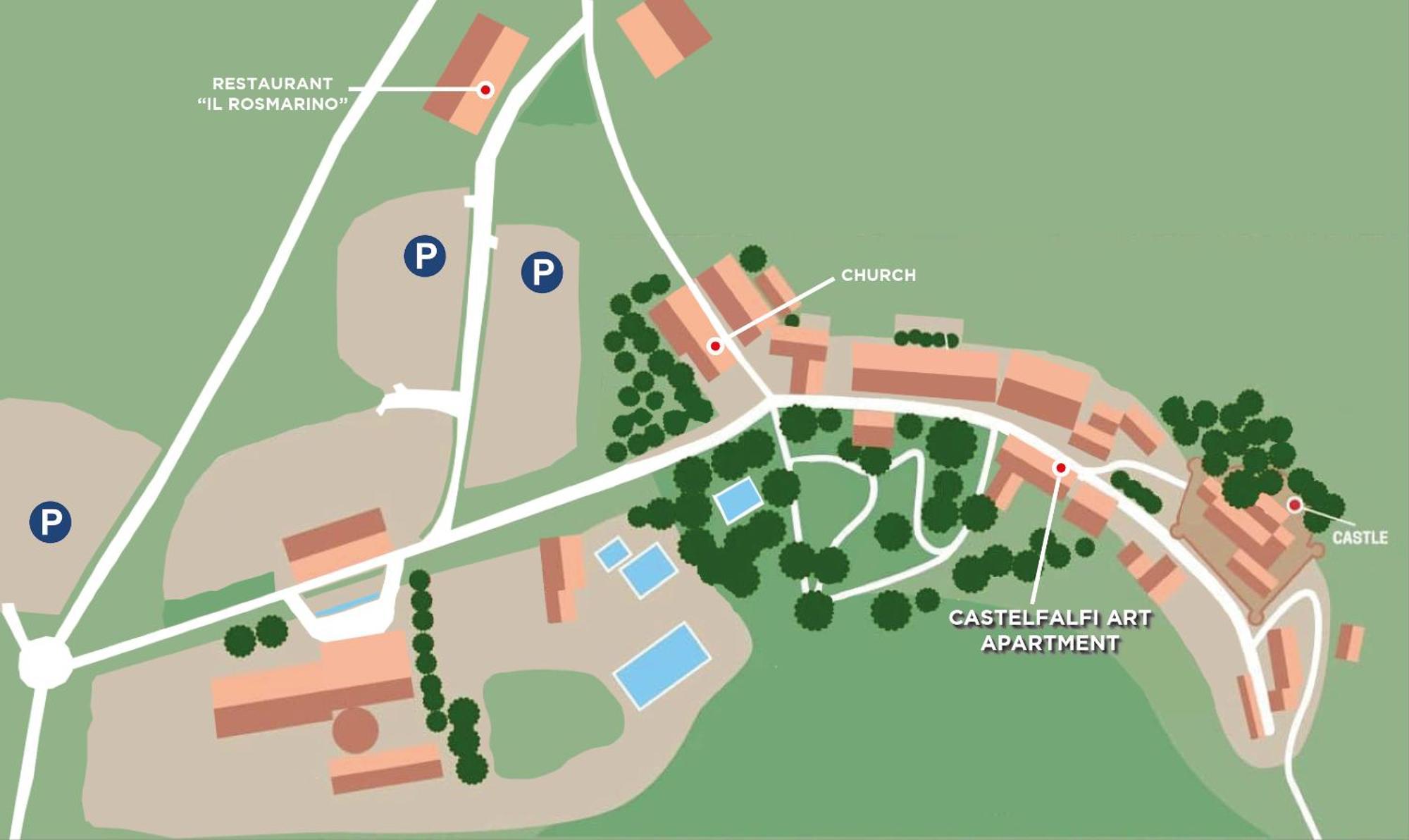 Castelfalfi Art Apartment 外观 照片